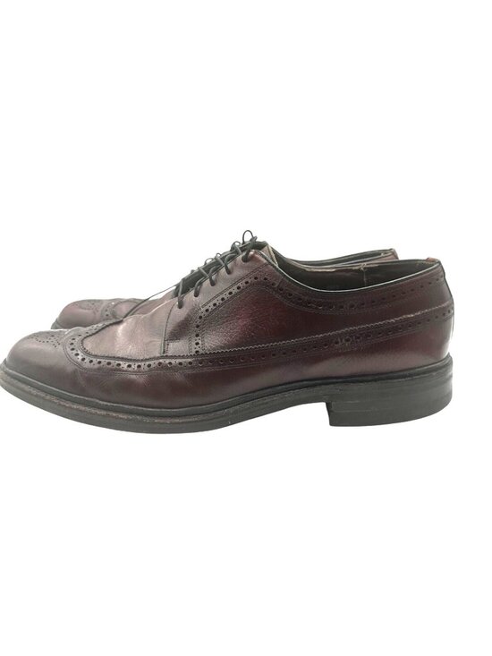 Sears Vintage Size 12 Wingtip Brown Wingtip Oxford Brogue Dress Shoes sku 4185 main image 11